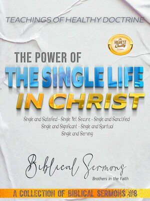 cover image of The Power of the Single Life in Christ